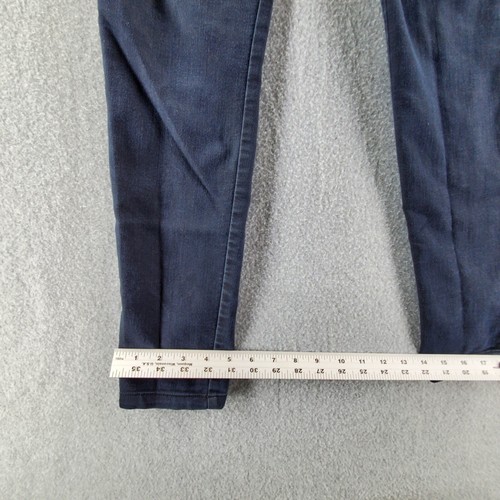 21 Denim Indigo Blue Pull On Stretch Denim Blue Jegging Skinny Jeans Size M - Picture 8 of 8