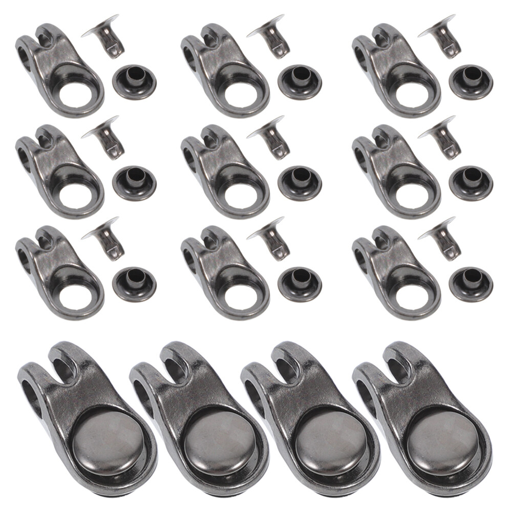 APL 20 Set Fibbia per Scarpe Decorativa Miss Stivali Occhielli Riparazione Ganci Pizzo