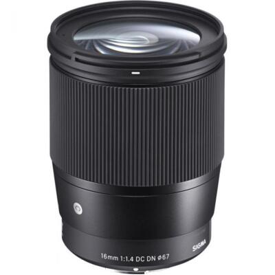 Sigma 16mm f1.4 DC DN Contemporary Lens - Sony E - EX DEMO