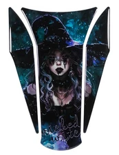 Motorcycle 3D Gel Pad Protector Protective Sticker Tankpad Witch Wizard: Form 97 