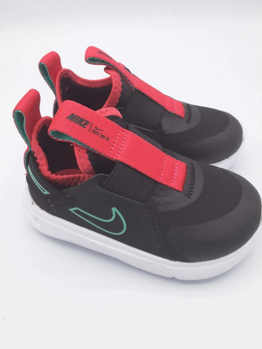 Partina City equilibrado Calvo NIKE FLEX PLUS (TD) CW7430 008 BOYS SLIP ONS SHOES SIZE 6C NEW BLK /TEAL  RED NEW | eBay