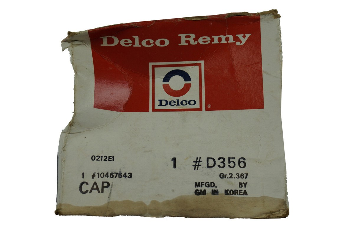 1987-1994 GM 4 cyl Distributor Cap DR469 Chevy Geo Pontiac OEM