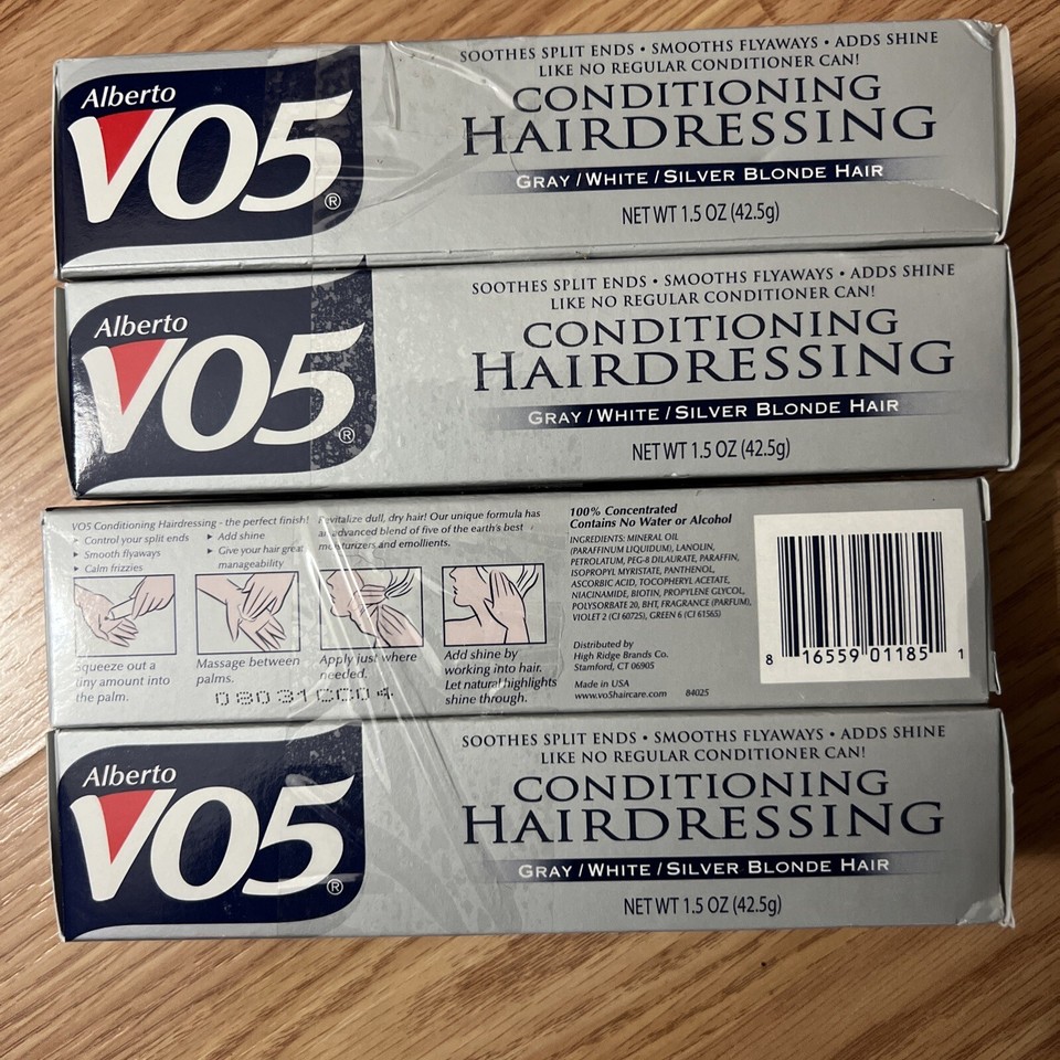 Alberto VO5 Conditioning Hairdressing Gray/White/Silver Blonde Hair