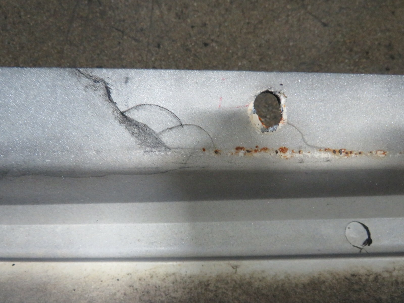 Ferrari 360, RH, Right, Rocker Panel, Used, Damaged, P/N 66099410