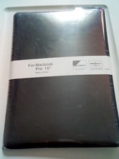 Laptop Hard Shell Case for Macbook Pro Retina 15 inch black plastic