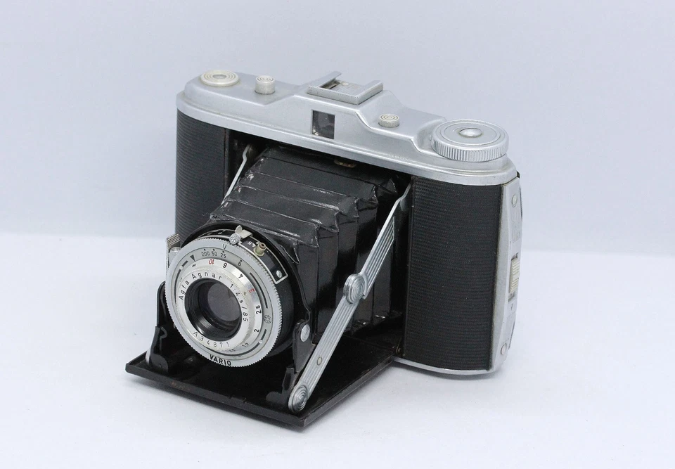 Agfa Isolette I 6x6 Klappkamera mit Agfa Agnar 85mm 4,5 - Bild 3 von 4