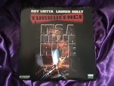 RARE Turbulence Ray Liotta Lauren Holly Widescreen Laser Disc USA made L@@K