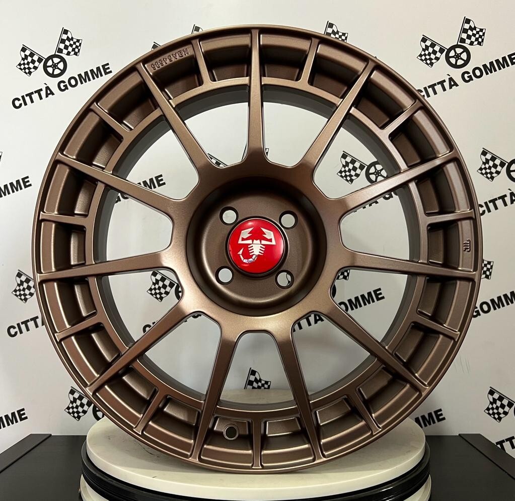 Set 4 Compatible Alloy Wheels for Abarth 500 17