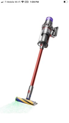 Dyson Outsize+ Stick Vacuum Cleaner - Nickel/Red 885609027043| eBay