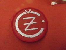 GENUINE ENGLISH BRITISH MADE CZ JAWA SPEEDWAY EMBLEM SEW ON 70's 80's PATCH 