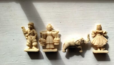 Cereal Toys R&L Elephant etc. 4 Different Ones