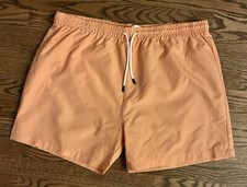 Abound Men  s Swim Trunks In Solid Orange Size XL NWOT