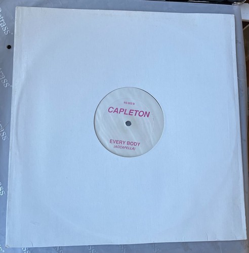 Capleton, Every Body, Remix, Acapella, 12" Vinyl, RS-003