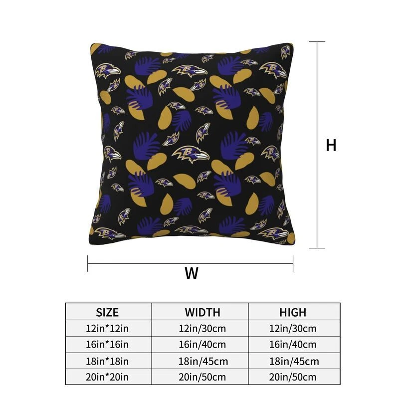Baltimore Ravens Decorative Throw Pillow Covers