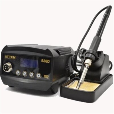 Atten AT938D 60W Digital Soldering Iron Station 150~450  Lcd Display 220V New wt