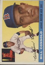Bill Consolo 1955 Topps #207 Boston Red Sox EX #1