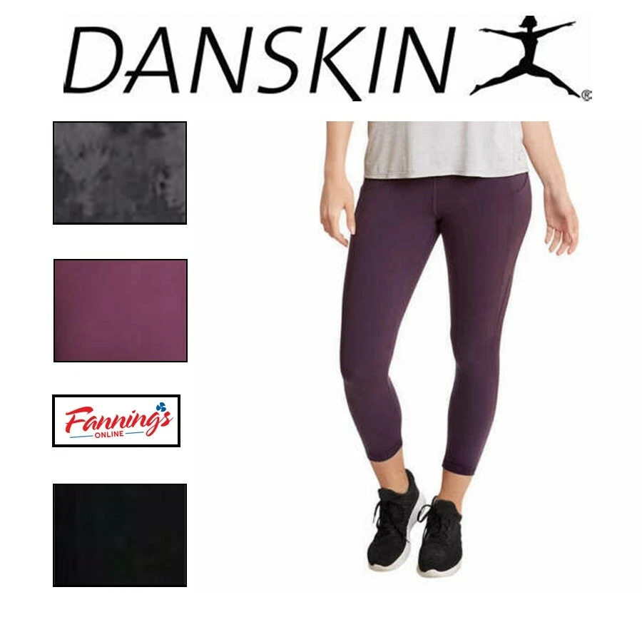 Danskin Ladies' Active Tight with Pockets Interlock Legging K53