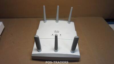 Cisco 1252 Dual-Band Access Point 600Mbps AIR-AP1252G-E-K9 INCL 6X Grey ANTENNAS