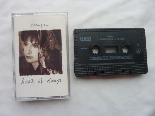 Enya Book Of Days 2 track cassette single cassingle