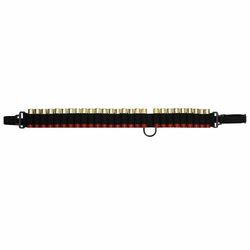 For 12GA 20GA Gauge 25 Shell Tactical Ammo Holder Shotgun Rifle Sling - Afbeelding 10 van 14