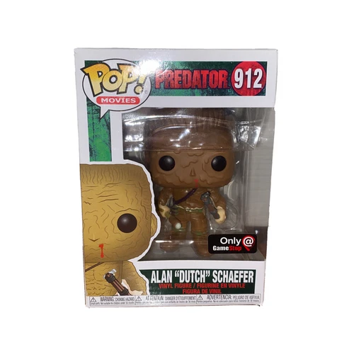 New Funko POP Movies Predator Alan Dutch Schaefer Only at GameStop #912