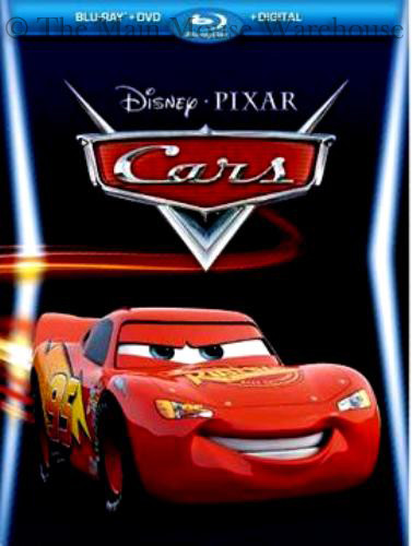 Disney Pixar Car Racing Cars Blu-ray DVD Digital Copy Combo Pack