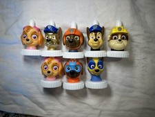 Good 2 Grow Juice Toppers Paw Patrol Figures Lot of 8 Collectible Characters