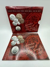 Australian Pre-decimal  King George V Only 2 Coin Set 1929  Sherwood (Sh28/U1)