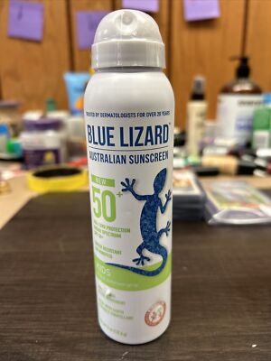 Blue Lizard Australian Kids Mineral Sunscreen Spray SPF 50 5oz Sealed READ!!!