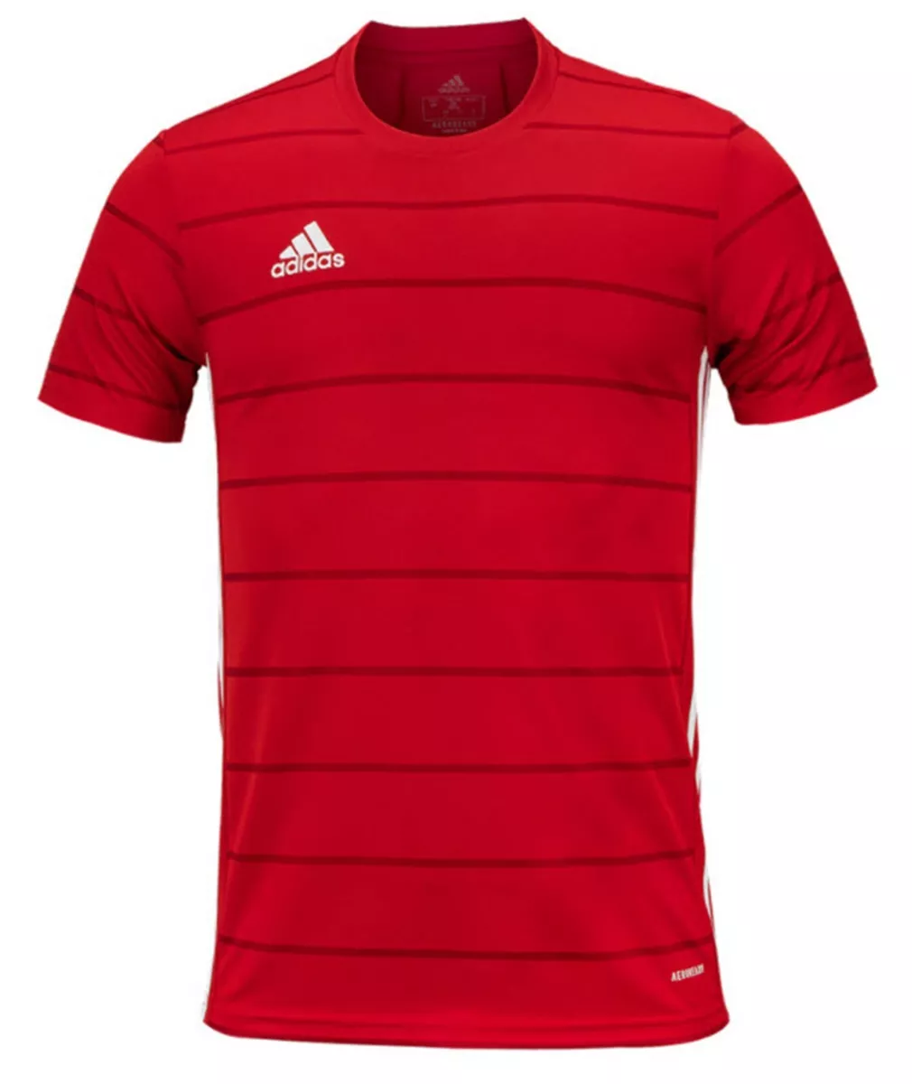 Adidas Men CAMPEON 21 T-Shirts Jersey Training Red Soccer Top Tee Shirt  FT6763 | eBay