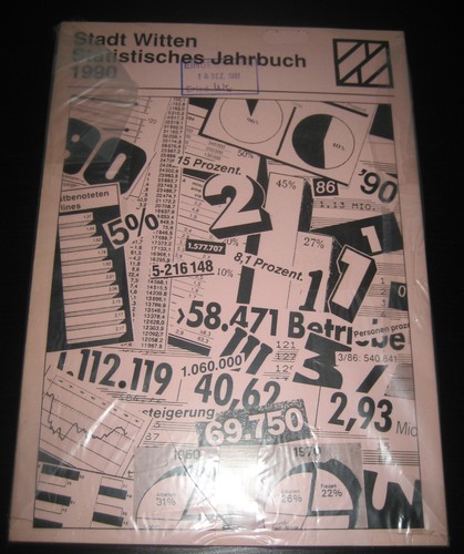 Stadt Witten, Statistische Jahrbücher und Statistik Wahlergebnisse 60er bis 90er - Bild 6 von 10