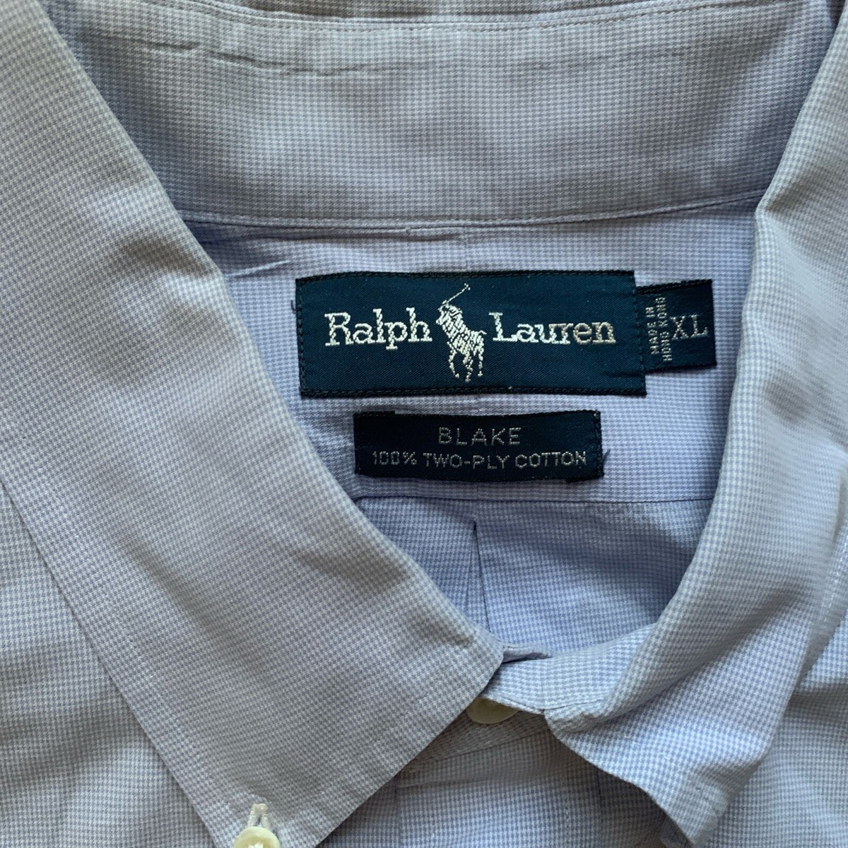Men's Ralph Lauren Blake Fit , Long Sleeve Shirt, Size XL | eBay