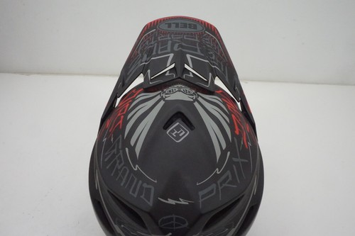 Casco de motocross Bell Moto 9 Flex Fasthouse DITD mate negro gris rojo pequeño AE - Imagen 4 de 12