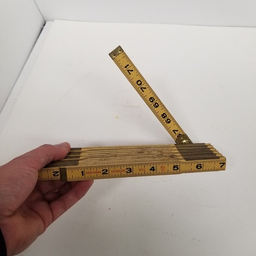 Craftsman Extension Rule 3931 PR Folding 72" Tape Measure, Carpentry Collectible - Picture 4 of 4
