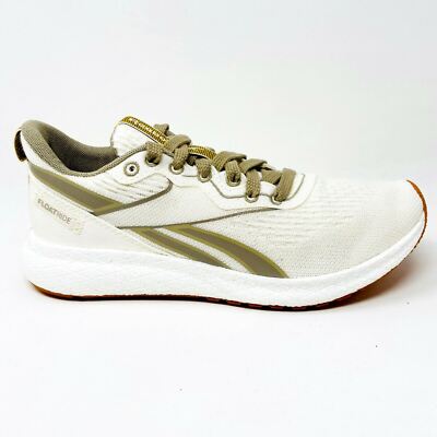 Reebok Forever Floatride Grow White Straw Womens Running Shoes FZ0693