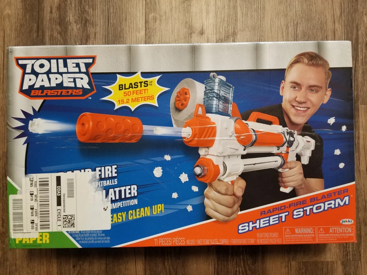 Toilet paper gun toy 2025