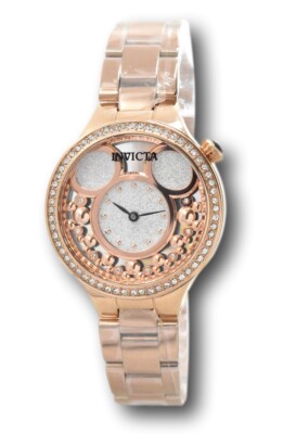 Invicta Disney Luxe Women's 35mm Limited Edition Rose Gold