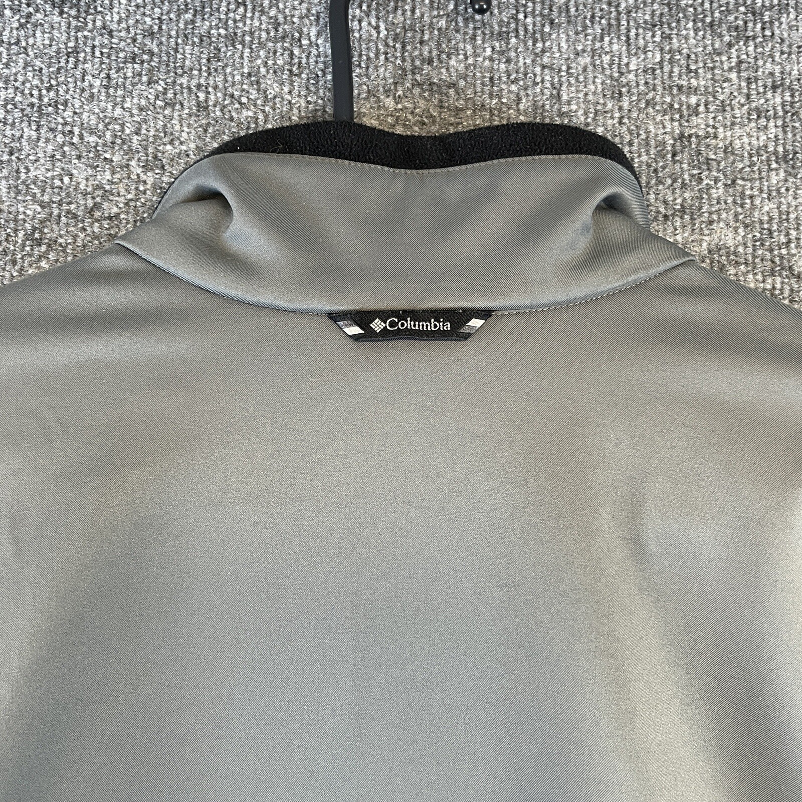 Columbia Jacket Men Large Gray Softshell Full Zip… - image 5
