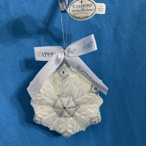 Waterford Holiday Heirlooms Limited Edition Jeweled Snowflake Ornament ...