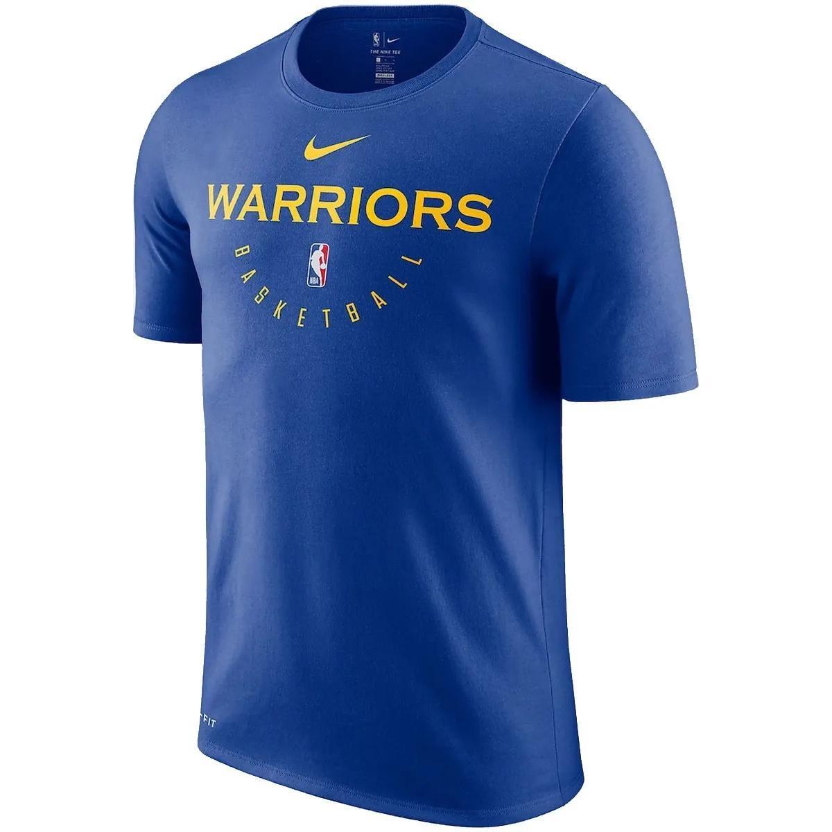 [AR5813-495] Мужская футболка Nike NBA GSW Essential Practice Dri-Fit