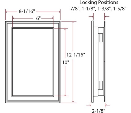 Carriage Light J-Block 069 Tan 8x12x¾-1¼” Vinyl Siding Jumbo Mount Master - Picture 4 of 13