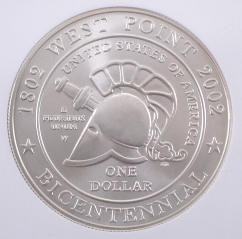 2002 W West Point Bicentennial S$1 NGC MS70 - Picture 4 of 4