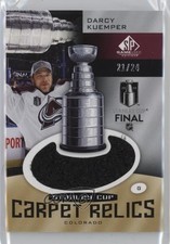 2024-25 SP Game Used 2022 Stanley Cup Carpet Relics 21/24 Darcy Kuemper 1tj3