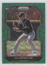 2021 Panini Prizm Tier II Green Wave Prizm Ha-Seong Kim #178 0c3e