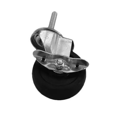 Thunder Group PLCB3140B 3'' Stem Caster w/ Side Brake