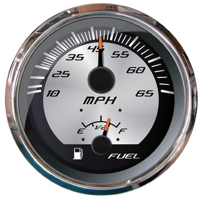 Faria Platinum 4'' Multi-Function - Speedometer & Fuel
