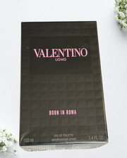NEW Valentino Uomo Born in Roma for Men 3.4 fl oz 100ml Eau de Toilette Spray
