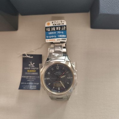 [Mint] CASIO Wave Ceptor WVA-M630D-2AJF Tough Solar RC LED 10ATM SS - From JAPAN