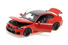 MINICHAMPS 1/18 BMW M2 G87 2023 Red Metallic Diecast Car Model