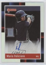 2022 Panini Donruss Retro 1988 Signatures Holo Mario Feliciano Auto 0bt4